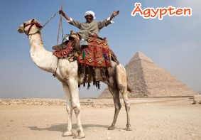 Bedouine vor Pyramide