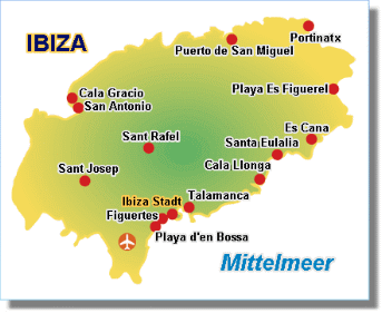 Ibiza Karte Ibiza Karte