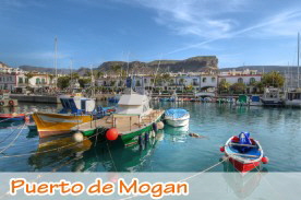 Hafen von Puerto de Mogan Hafen von Puerto de Mogan